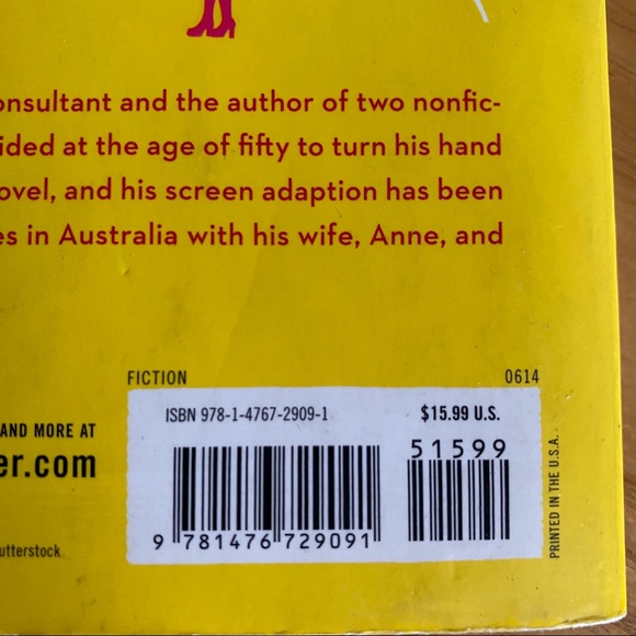 The Rosie Project by Graeme Simsion Don Tillman 1 - Picture 12 of 12